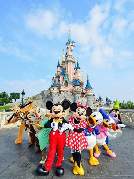 Апартаменты Joli Duplex Proche Disneyland Монтеврен Экстерьер фото